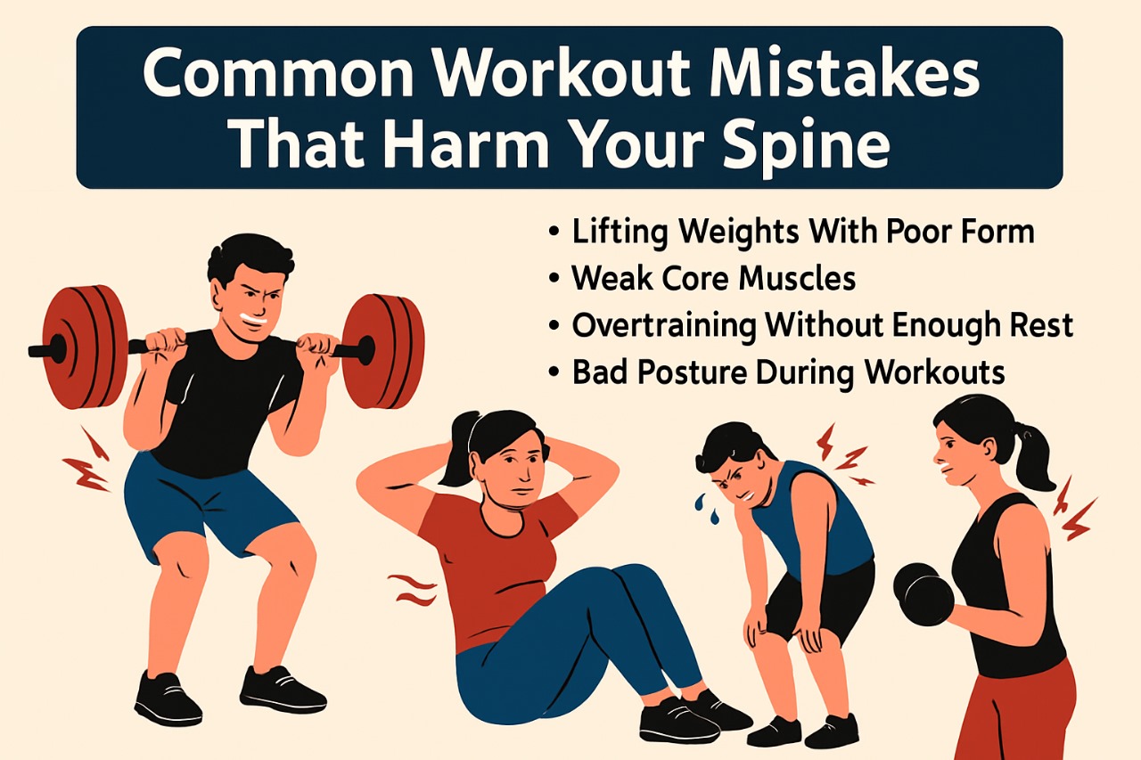 spine Safety Is Important During Workouts