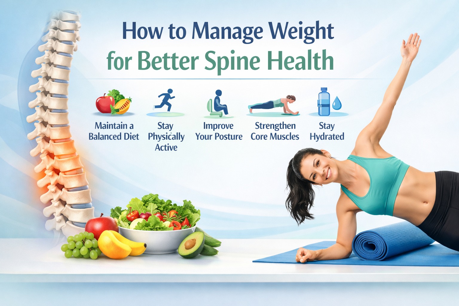 Manage Weight for Better Spine Health