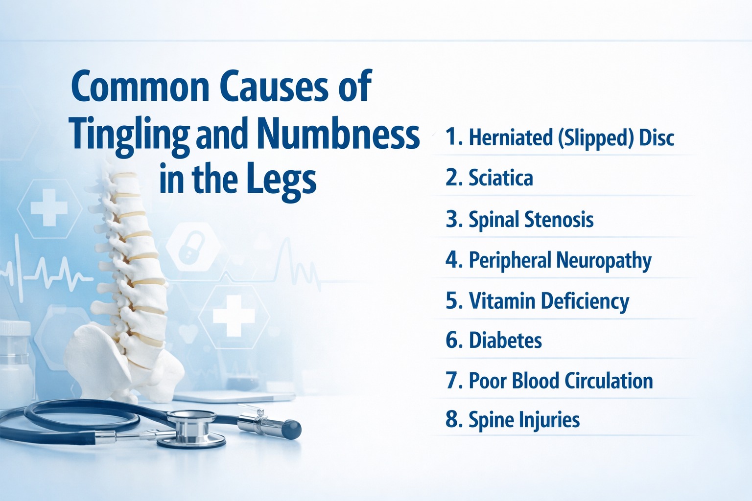 Common Causes of Tingling and Numbness in the Legs