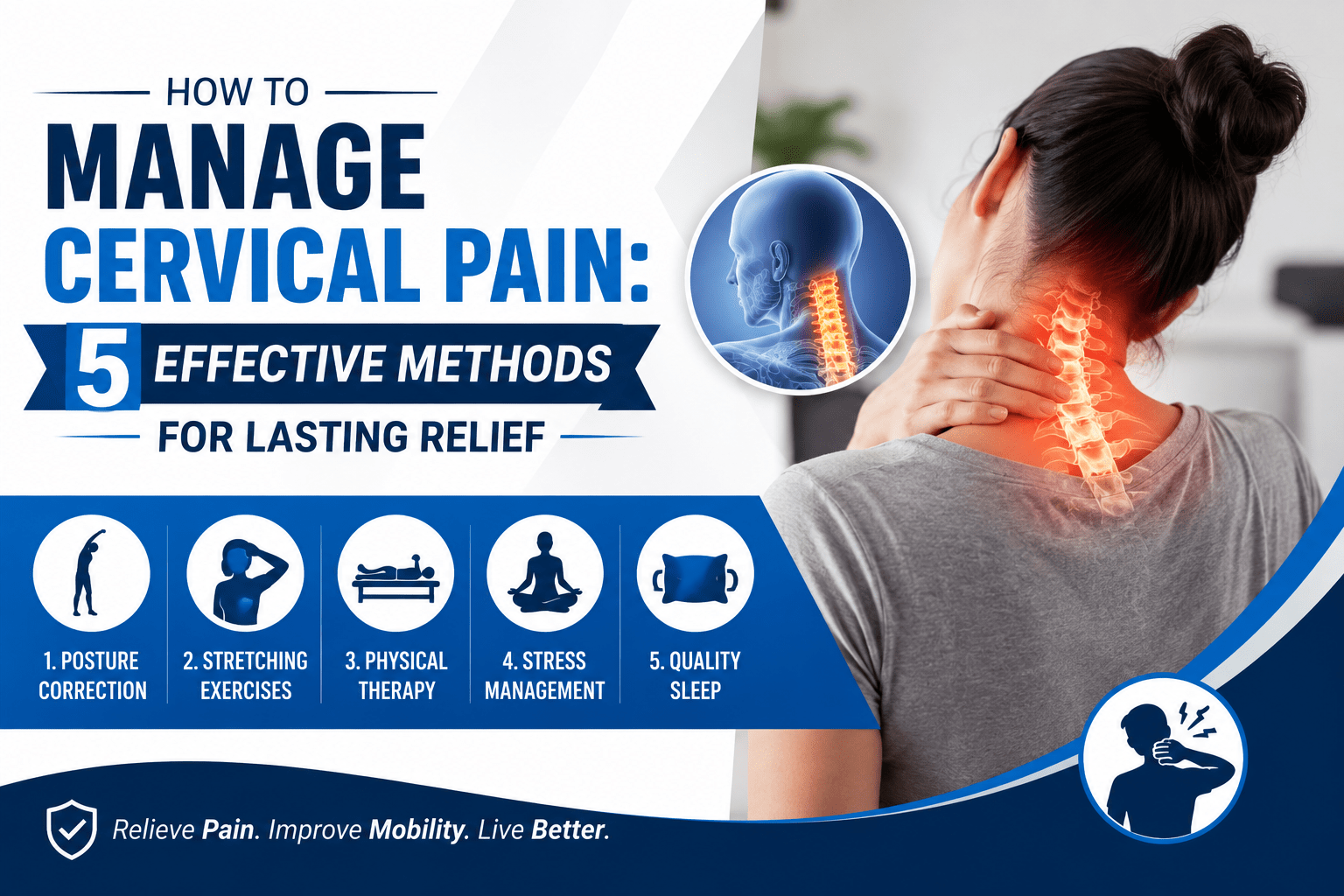 How to Manage Cervical Pain: 5 Effective Methods for Lasting Relief